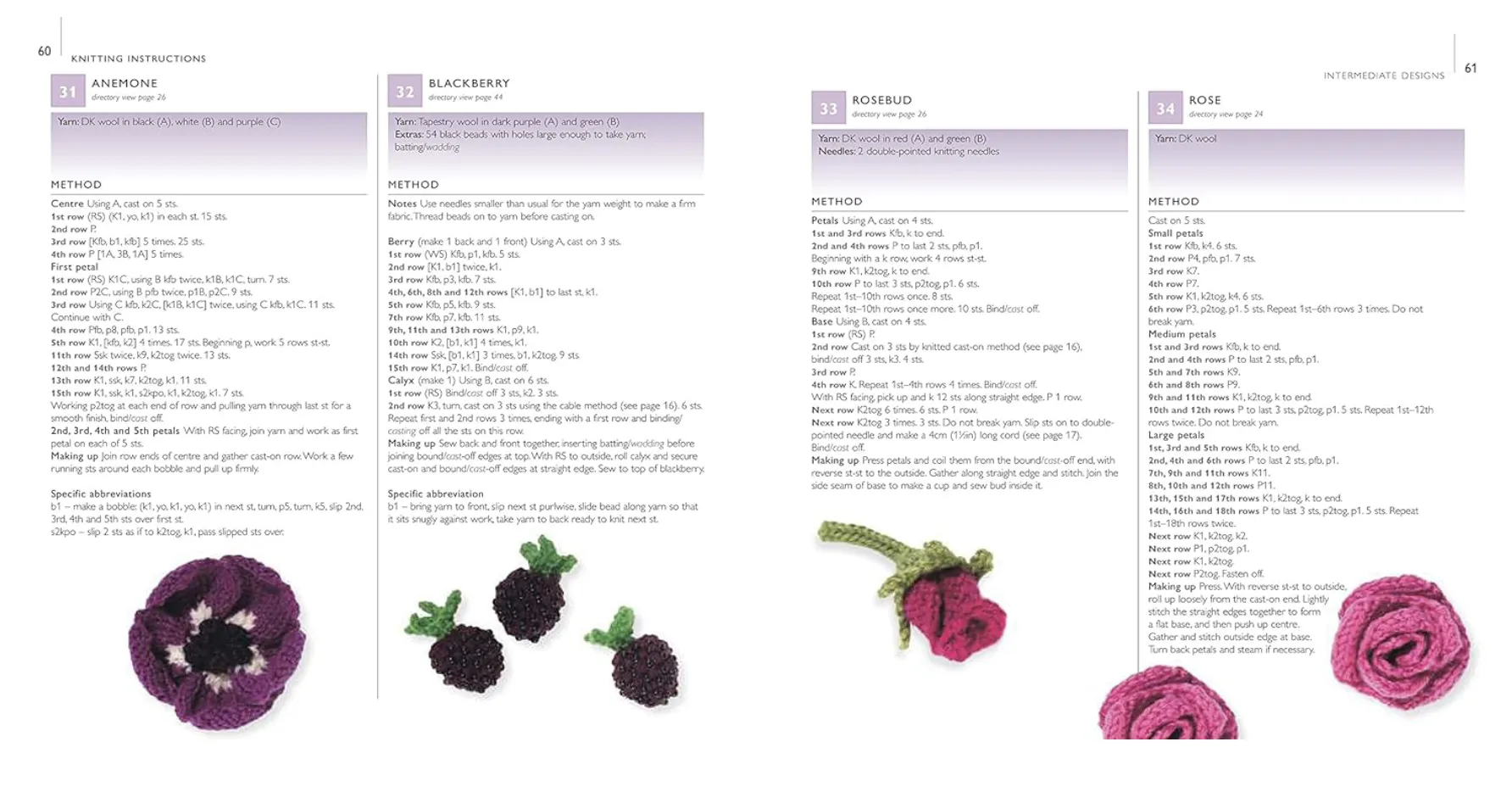 100 Flowers to Knit & Crochet: A collection of beautiful blooms for embellishing clothes, accessories, cushions and throws Book