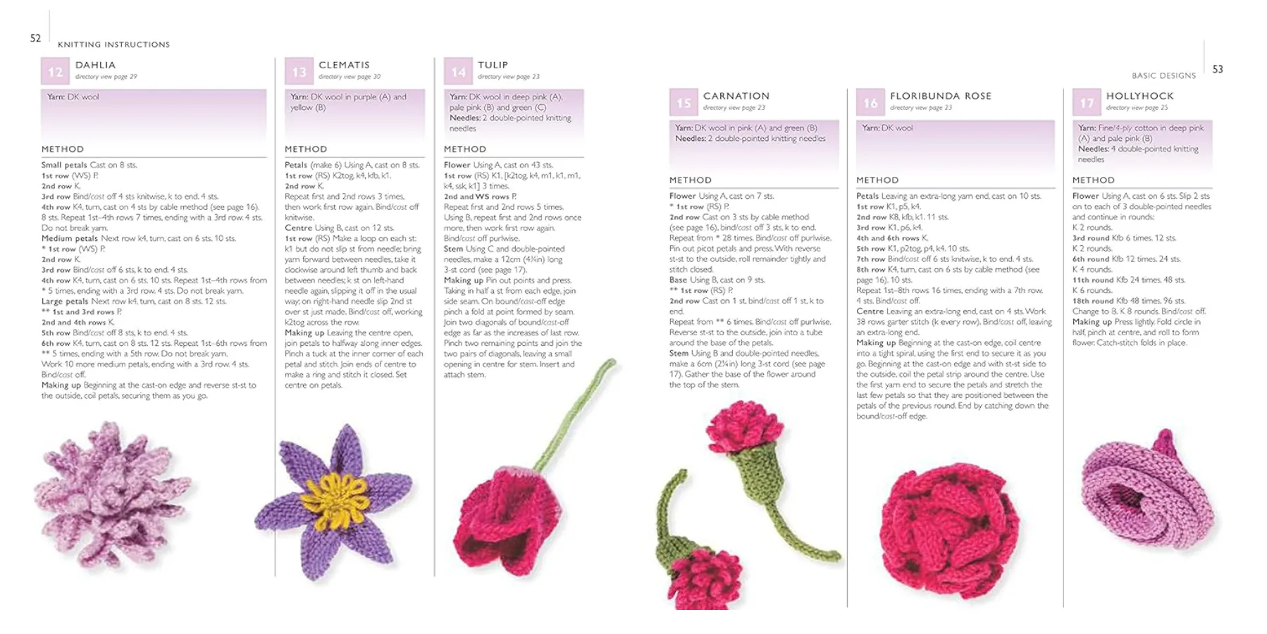 100 Flowers to Knit & Crochet: A collection of beautiful blooms for embellishing clothes, accessories, cushions and throws Book