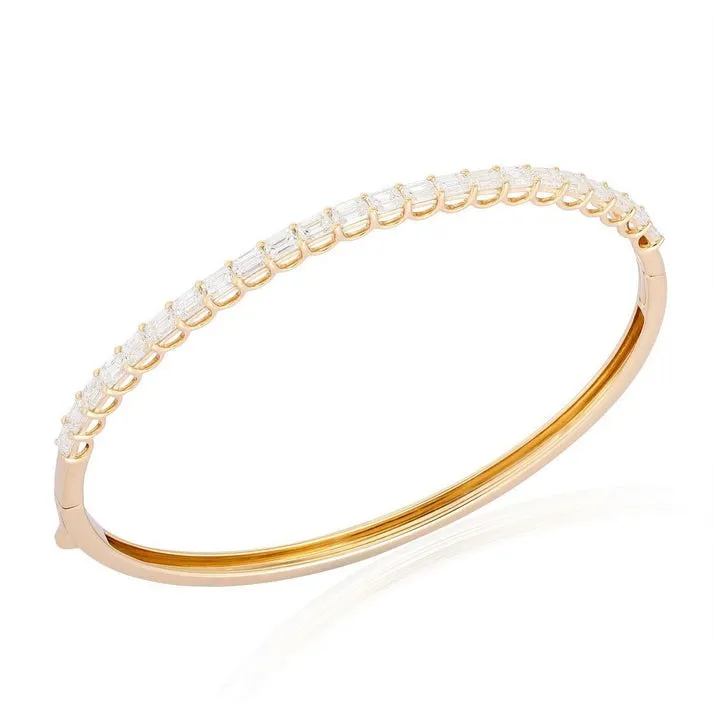 Bare Radiance Diamond Bangle Bracelet