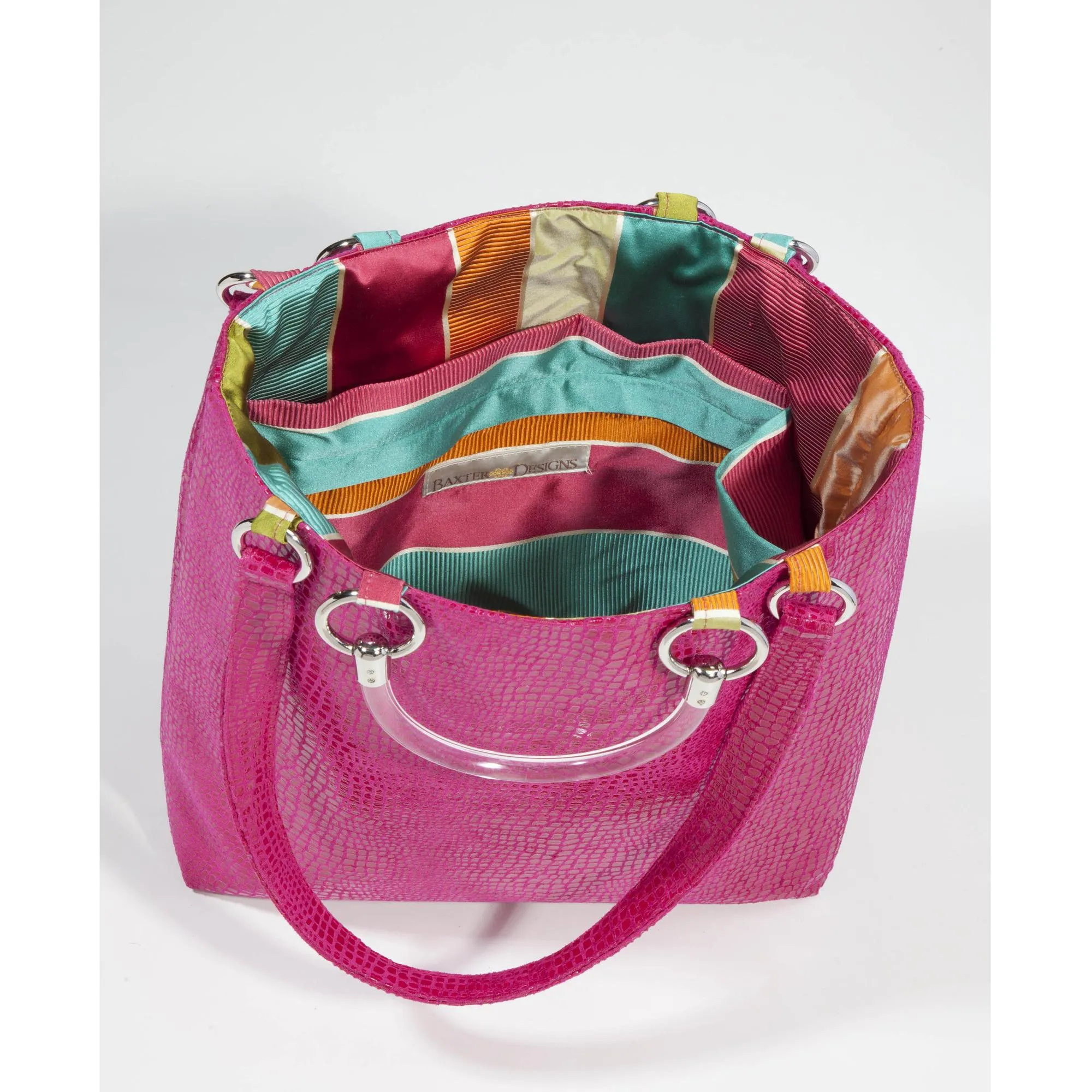 Boa Hot Pink Large Tote