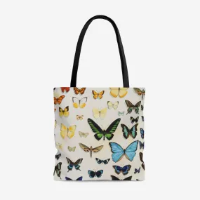 Butterfly Rainbow Tote Bag