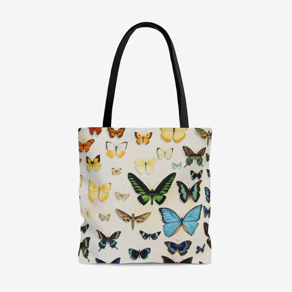 Butterfly Rainbow Tote Bag