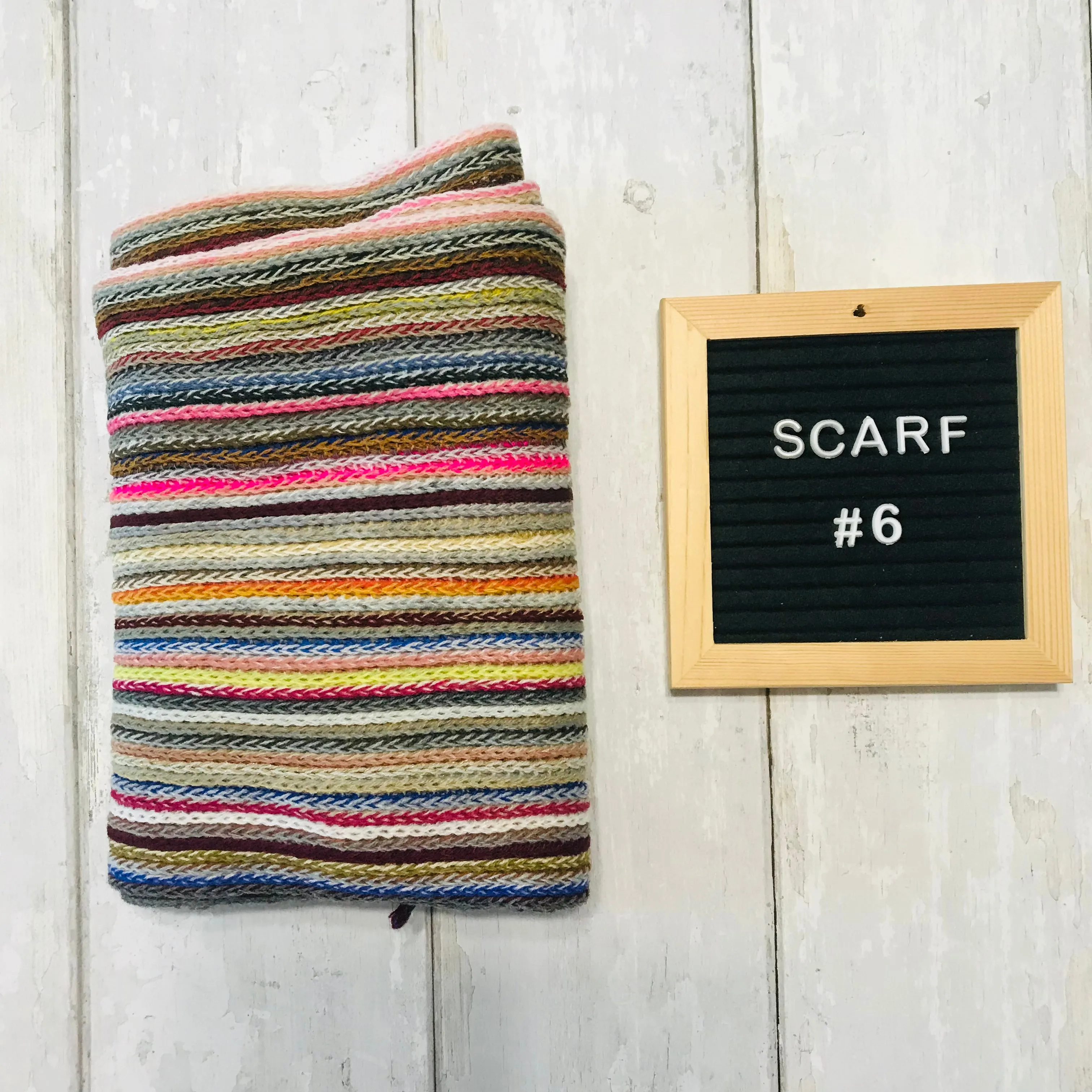 Cheerful Multicolor Scarves