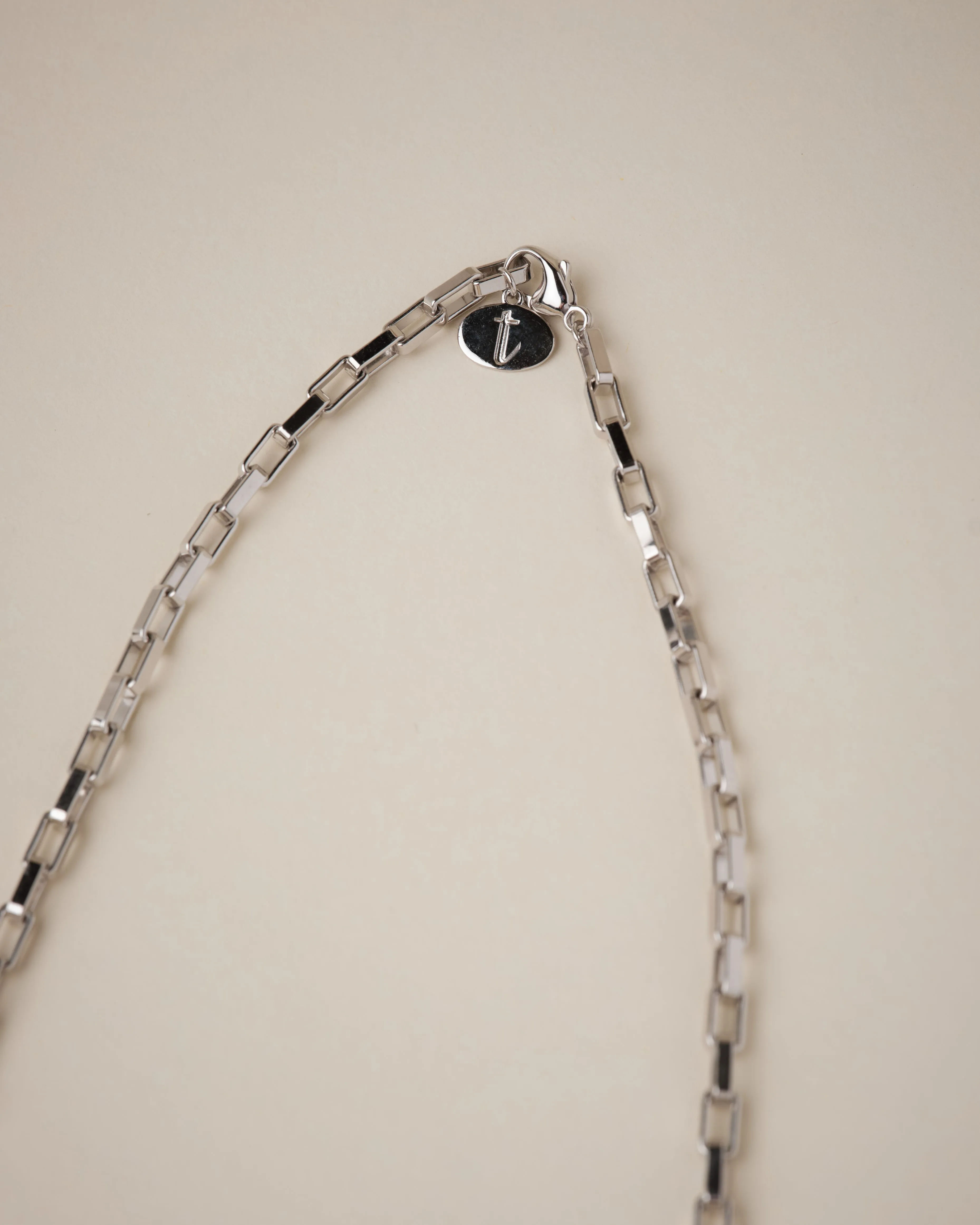 Coleman Chunky Cable Link Necklace 925 Recycled Sterling Silver