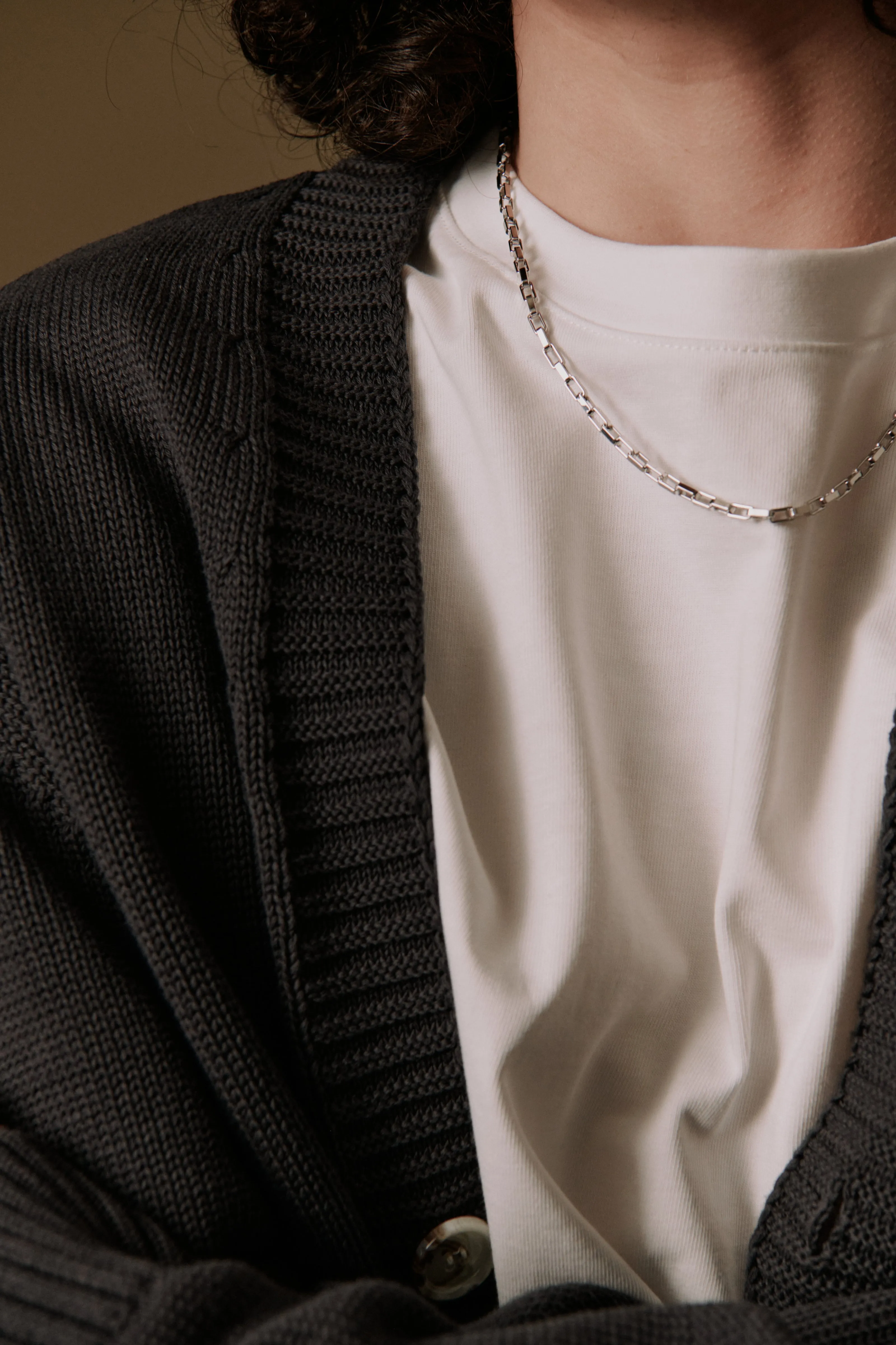 Coleman Chunky Cable Link Necklace 925 Recycled Sterling Silver
