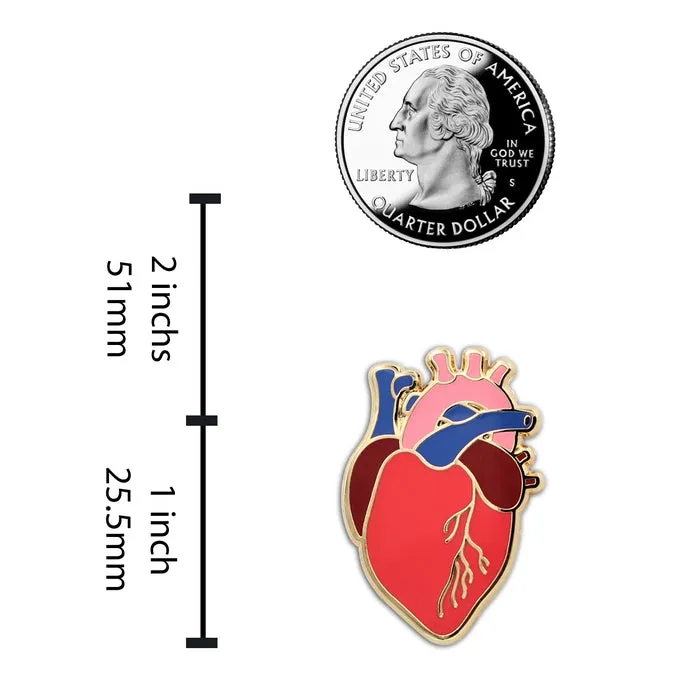 Heart On Your Sleeve Pin