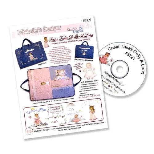 Rosie Takes Dolly Along Pattern & CD by Michelle's Des