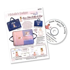 Rosie Takes Dolly Along Pattern & CD by Michelle's Des