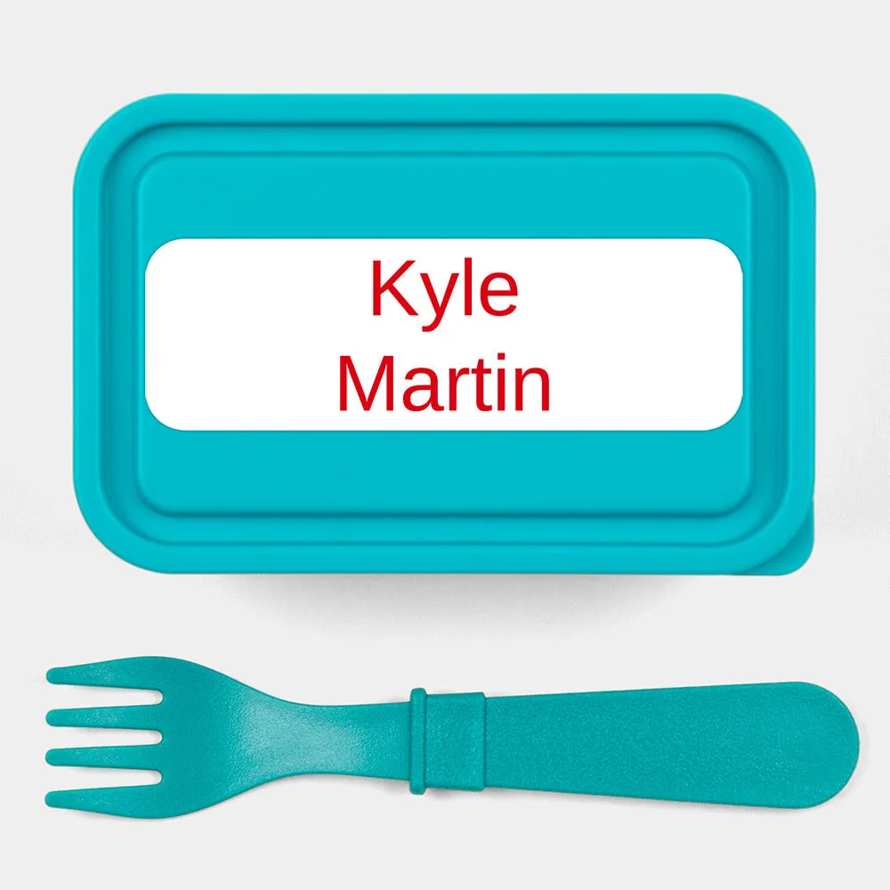 Simple Large Rectangle Name Labels