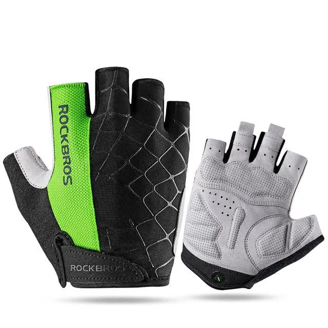 Spider Touch Half Finger Gloves