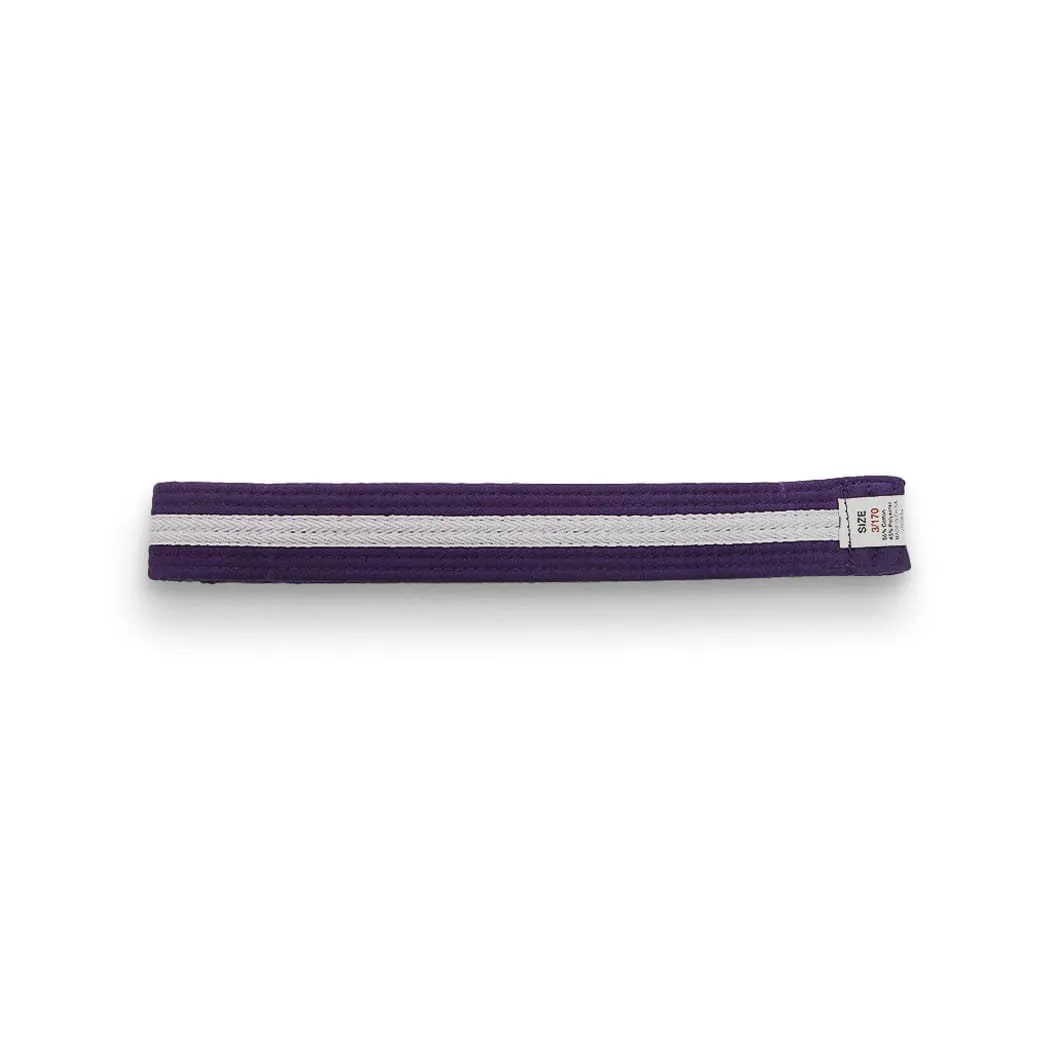Striped Purple Belt