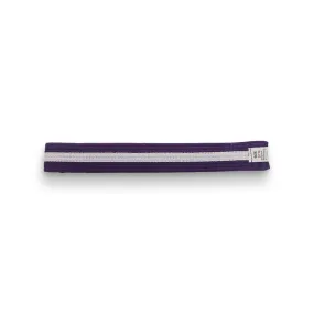 Striped Purple Belt