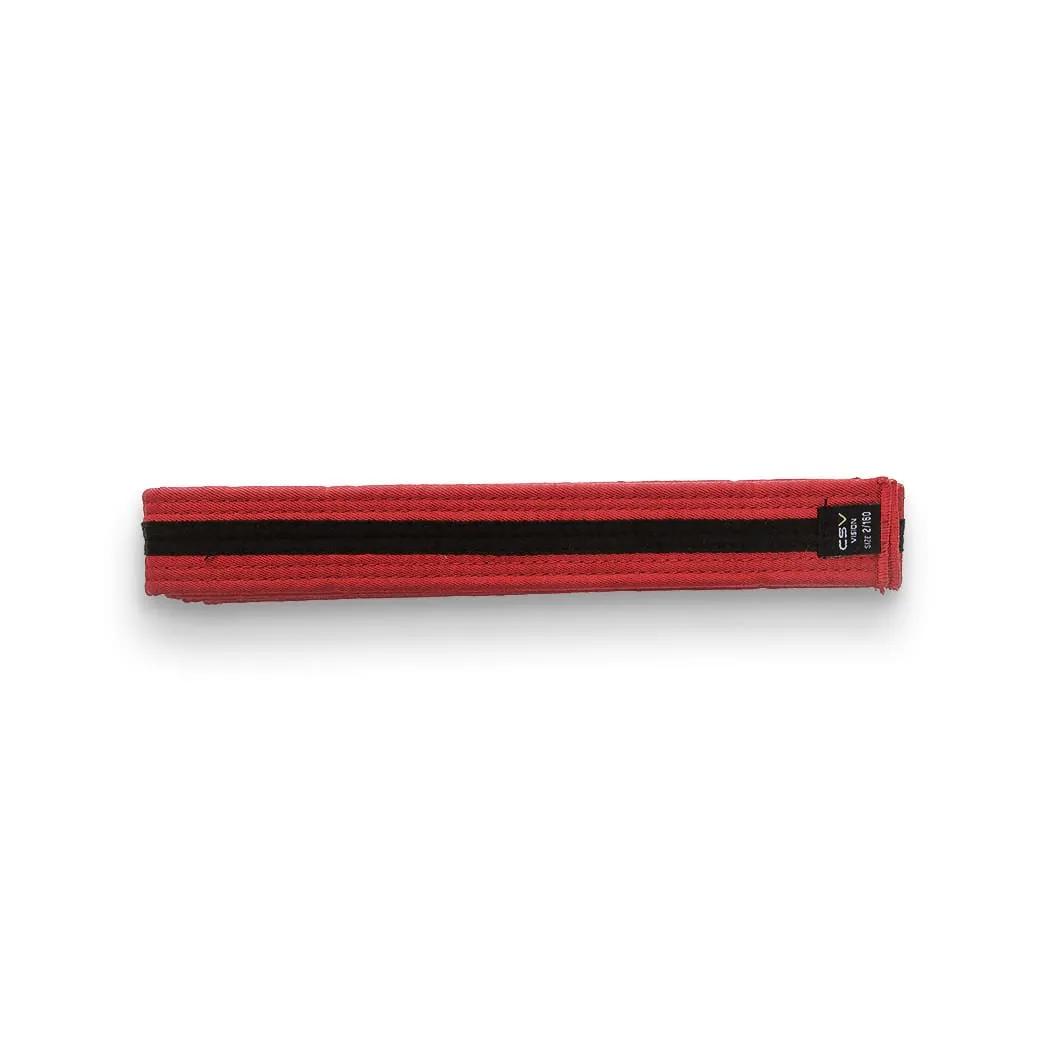 Striped Red Belt