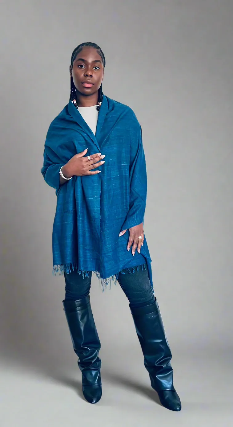 Wholesale - Indigo Pure (Vegan) Peace Silk Scarf
