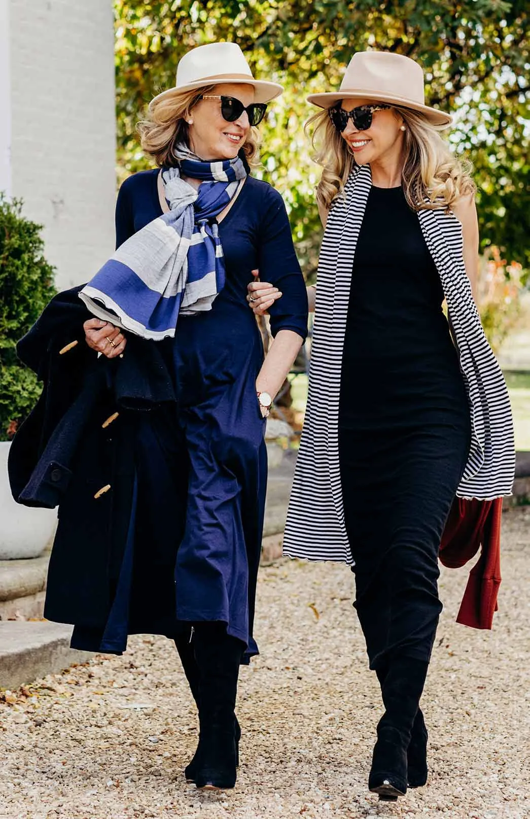 Wide Multi Striped Scarf